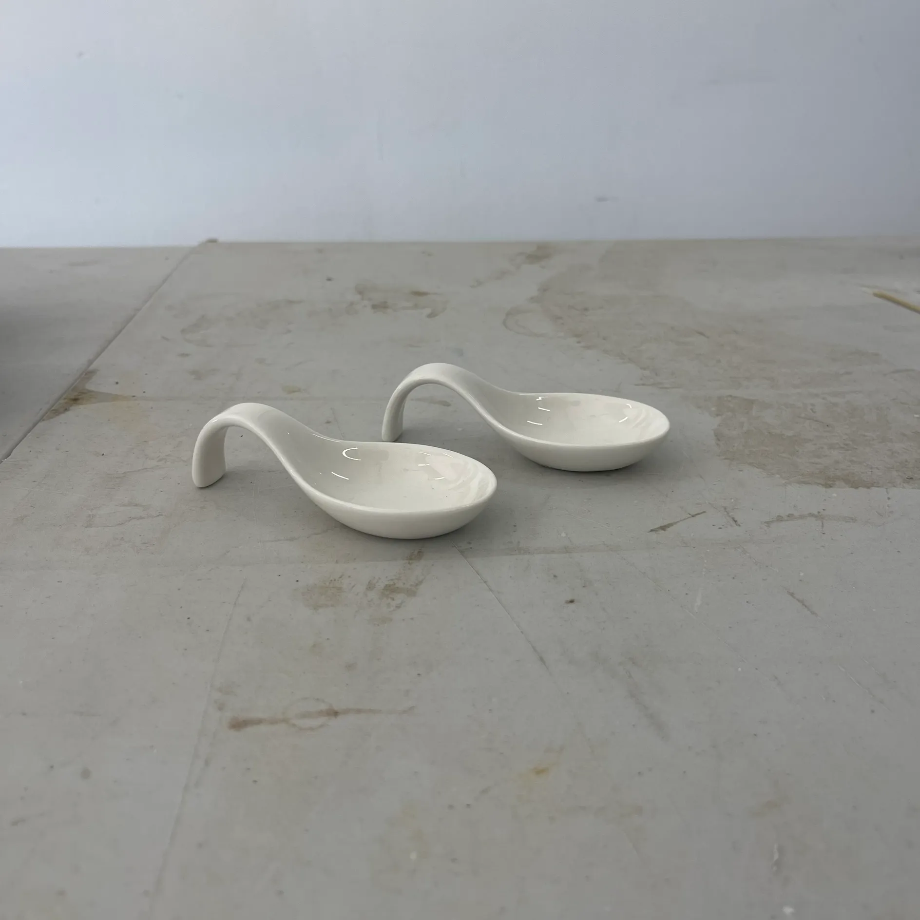 Porcelain Sauce Spoon