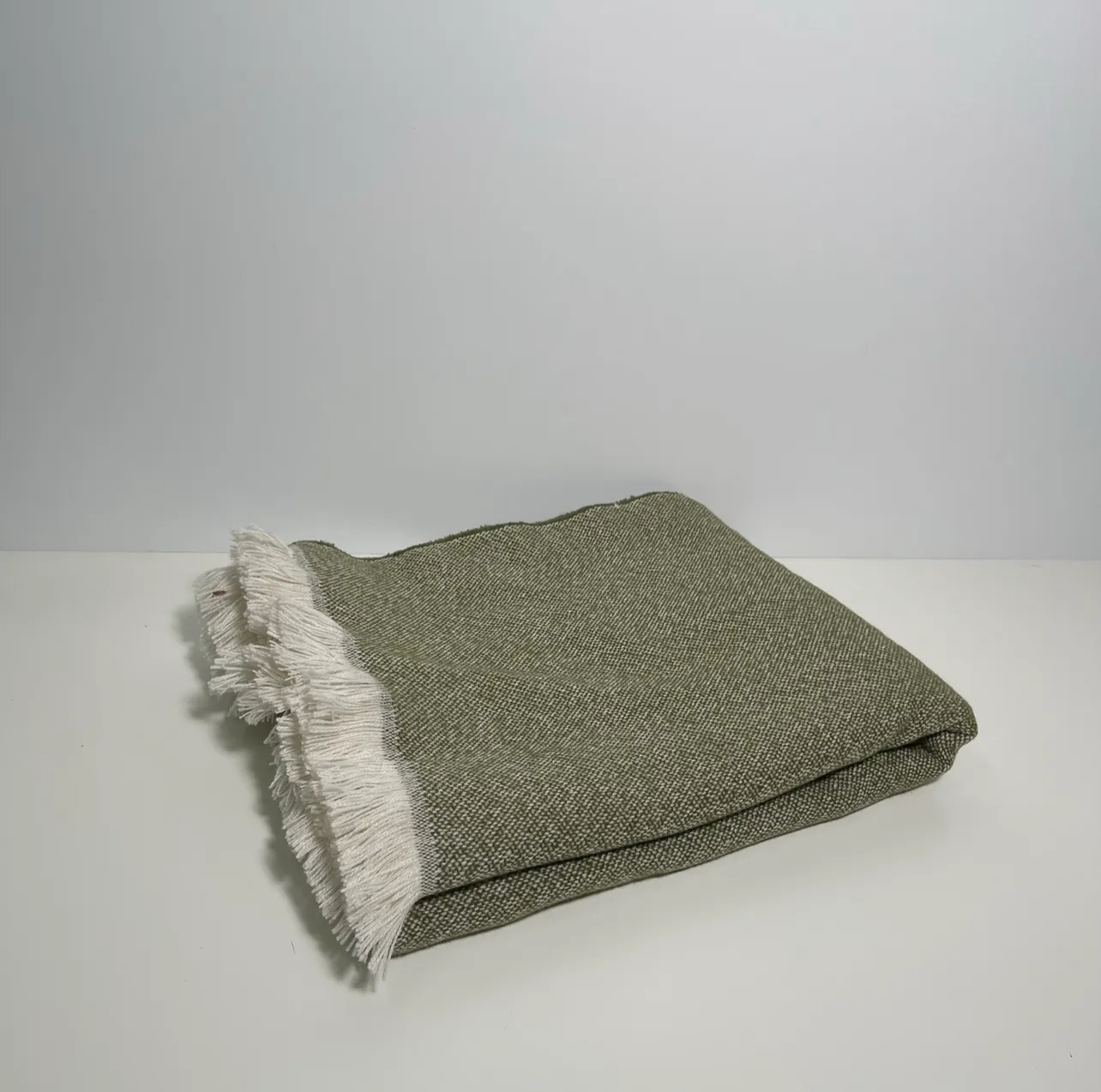 Throw Blanket - Green - 25" x 58"