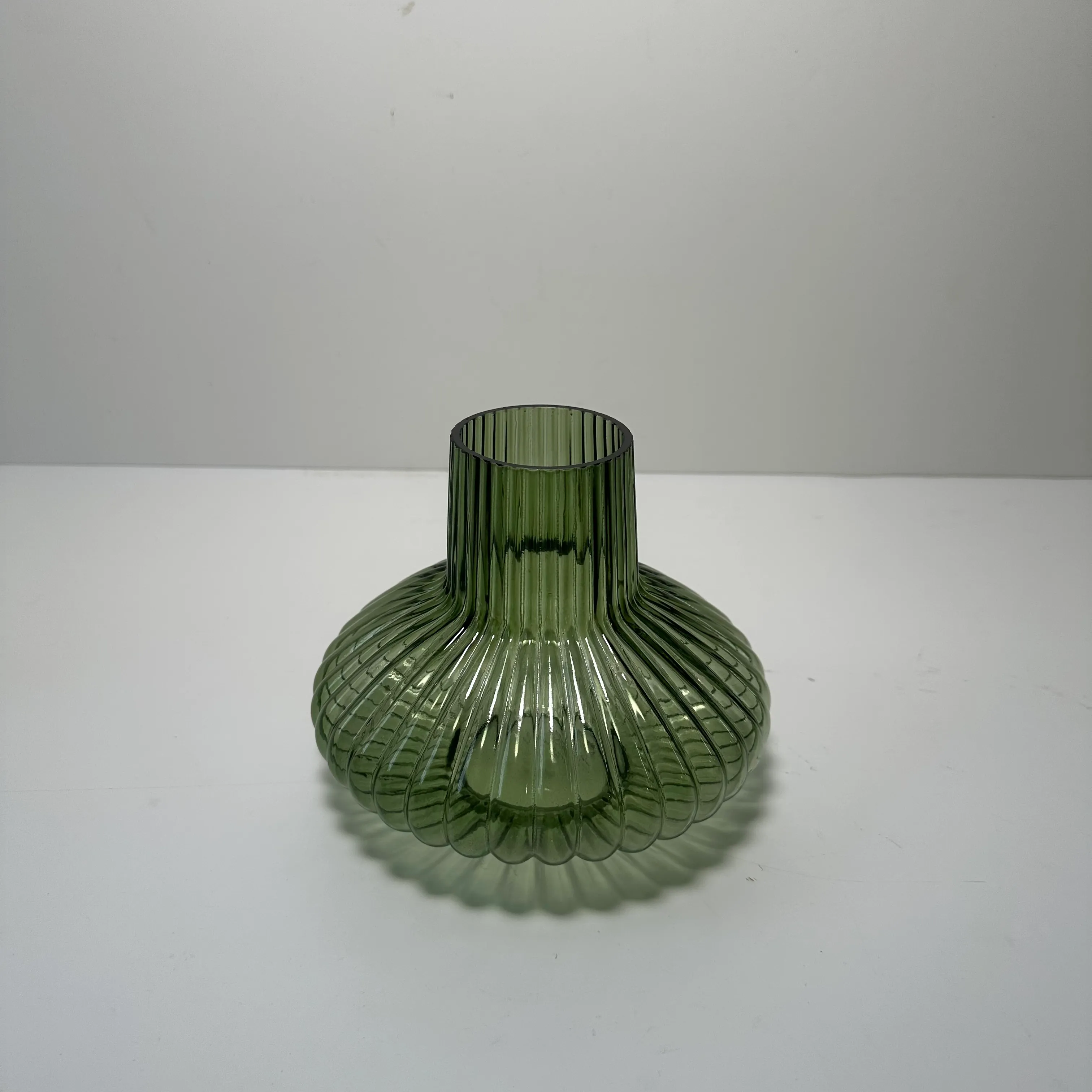 Vase - Glass - Green