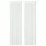 Curtains - Sheer - 98" - White - Textured