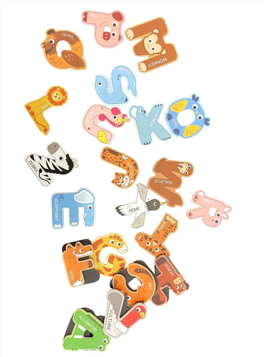 Magnets - Animals Assorted