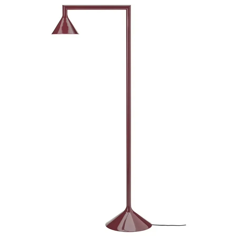 Floor Lamp - Modern - Dark Red