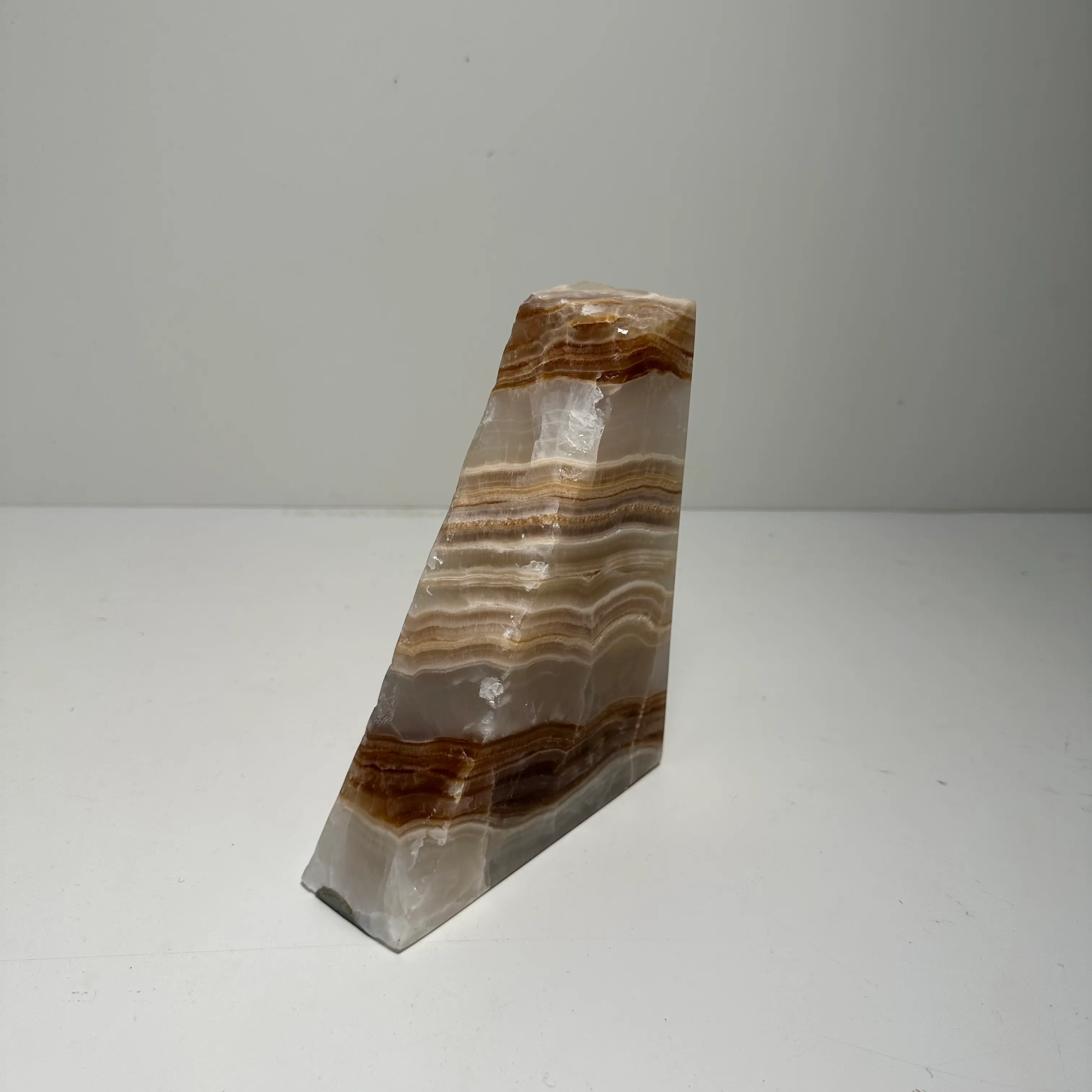 Bookend - Striped - Marble