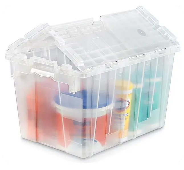 Clear Plastic Bin