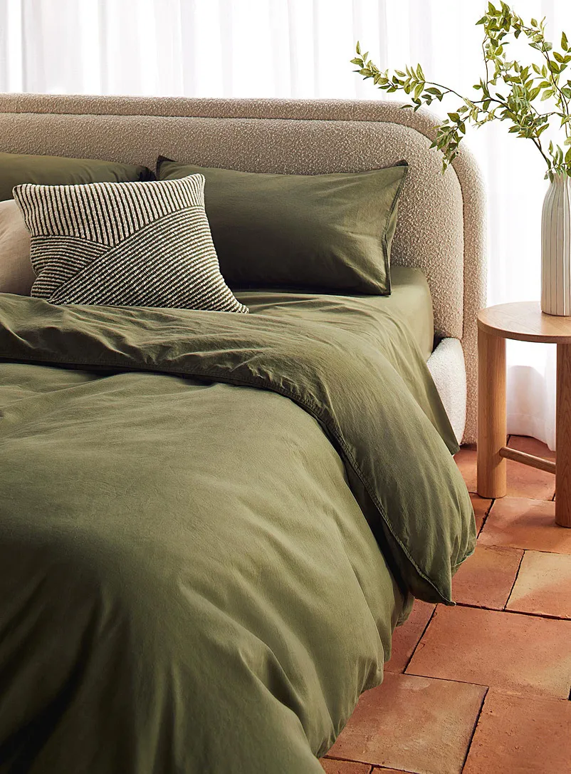 Bedding Set - Duvet + Pillow Case - Evergreen