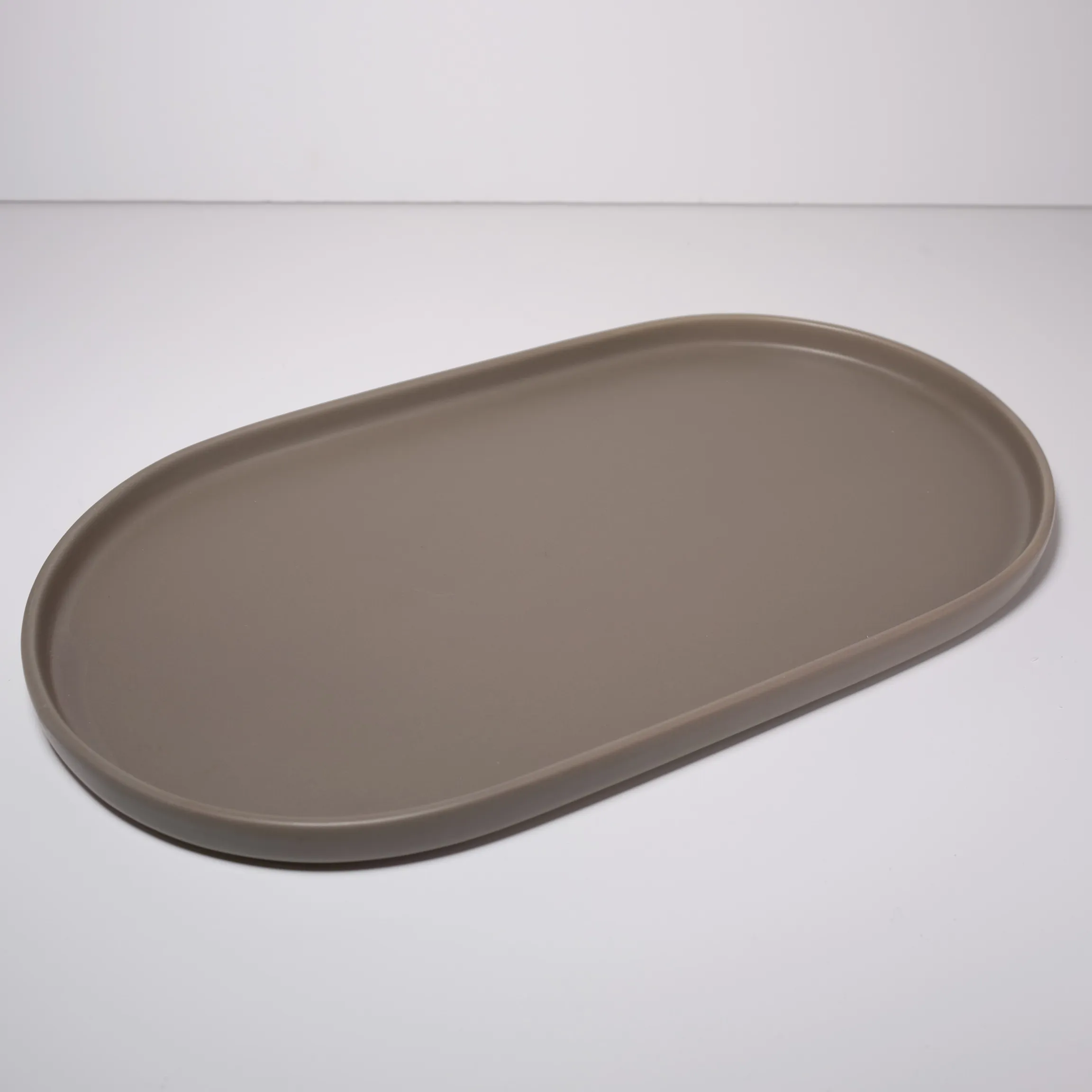 Catchall - Gray Ceramic - Oval