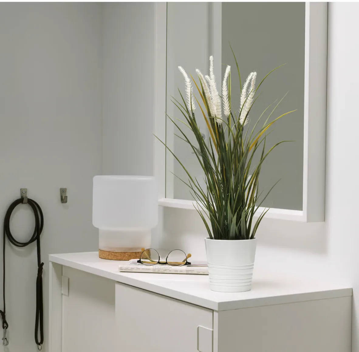 Faux Potted Plant Grass