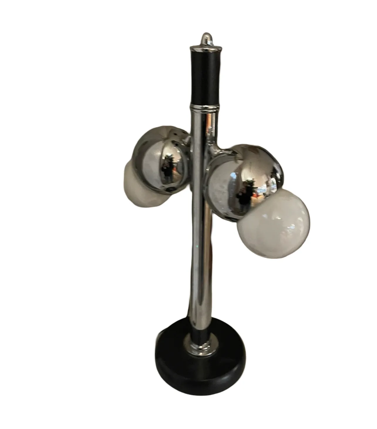 Mid-Century Chrome Table Lamp