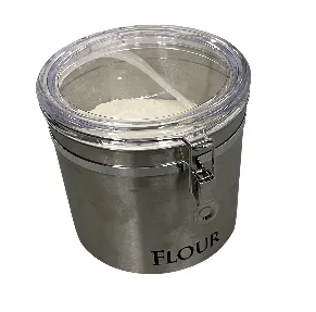 Flour Canister Stainless Steel Big