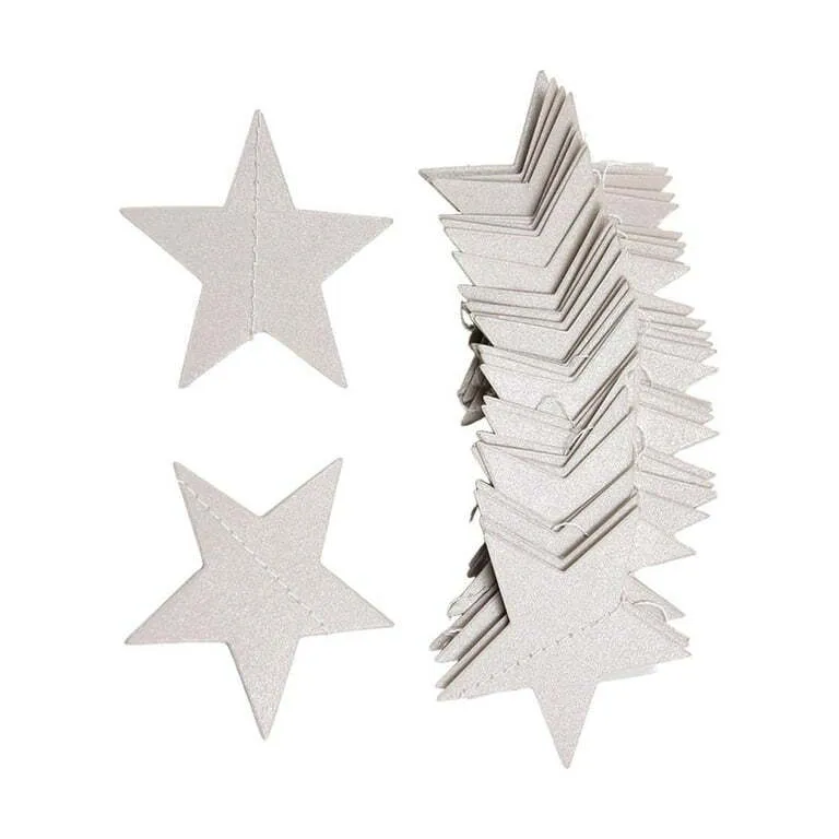 Hanging Decoration Stars Confetti Small Neutral