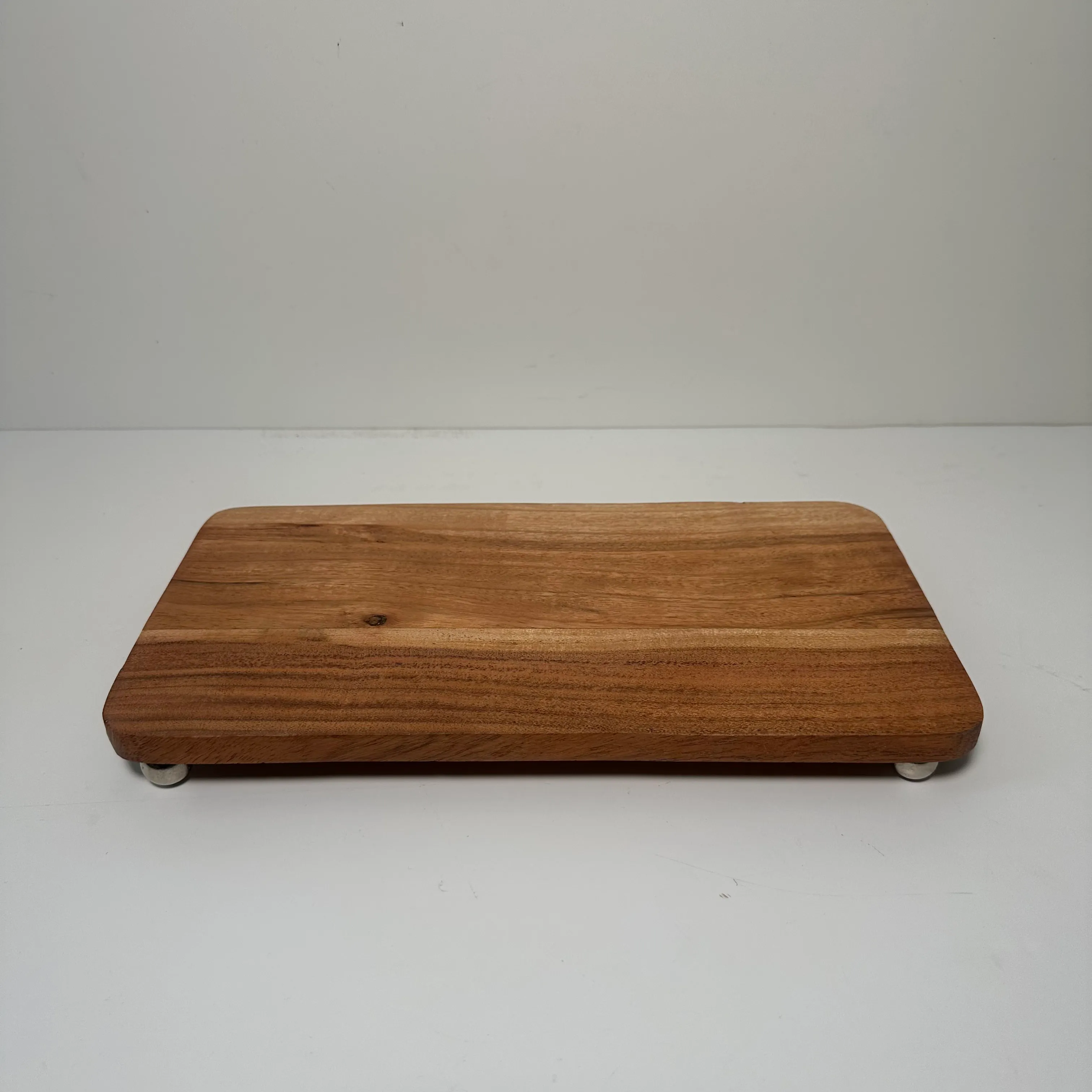 Cutting Board - Rectangular - Raised Base - Wood