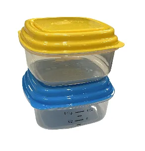 Topperware - Colorful Plastic Set - 2PC