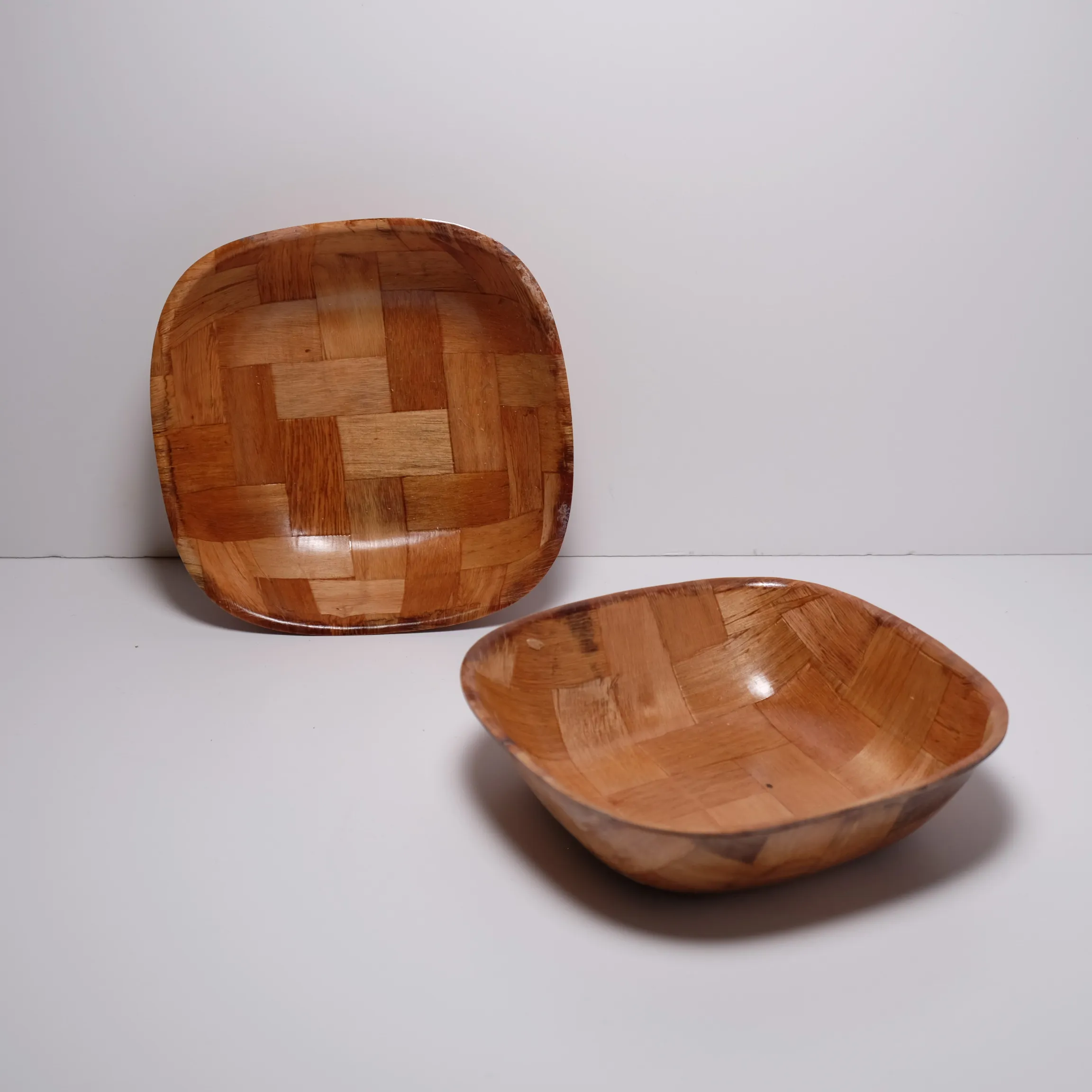 Wooden Snack Bowl - Parquet 