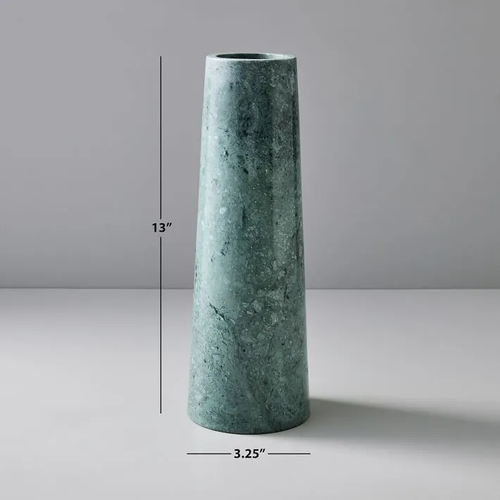 Marble Vase - Green