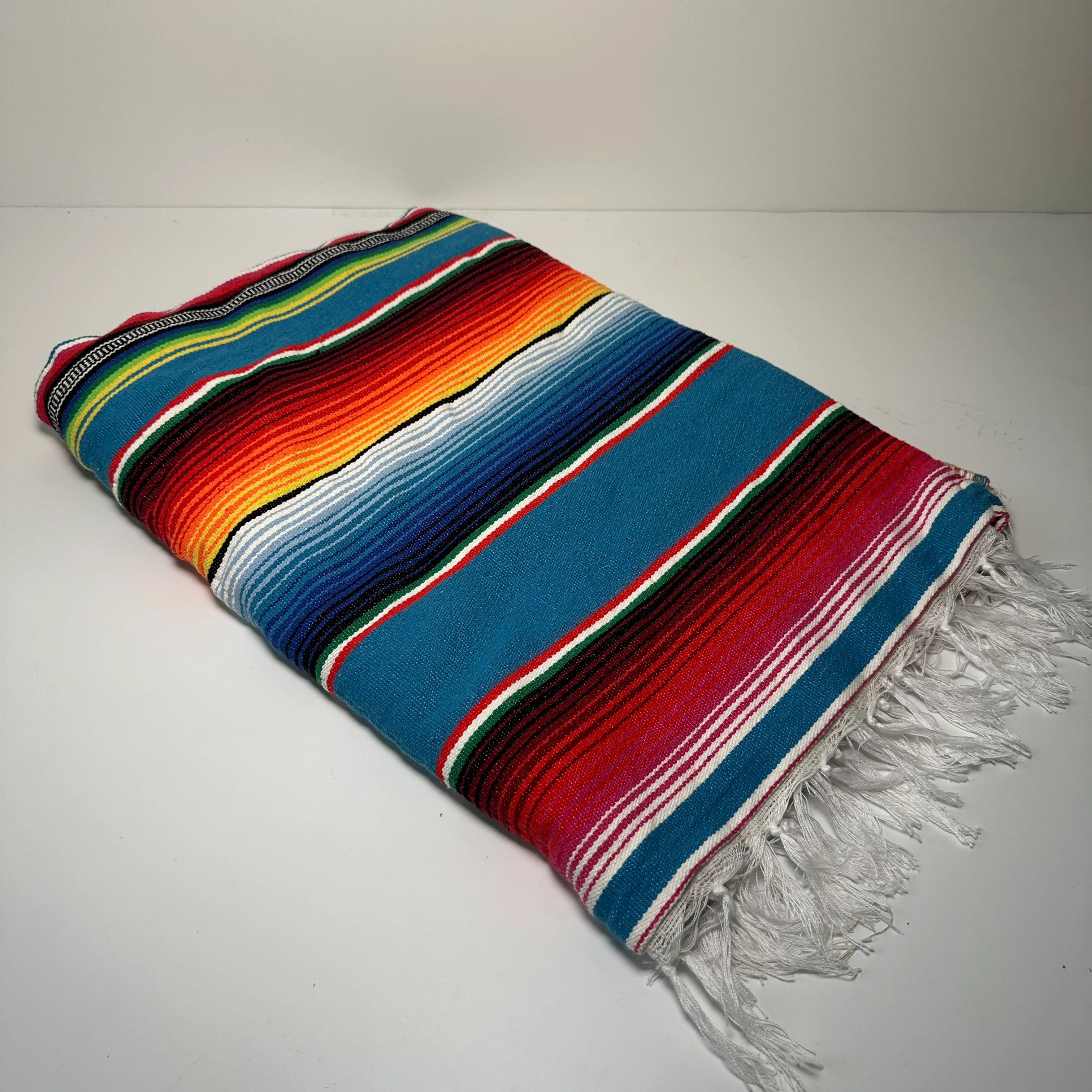 Throw Blanket - Large - Multicoloured - Striped