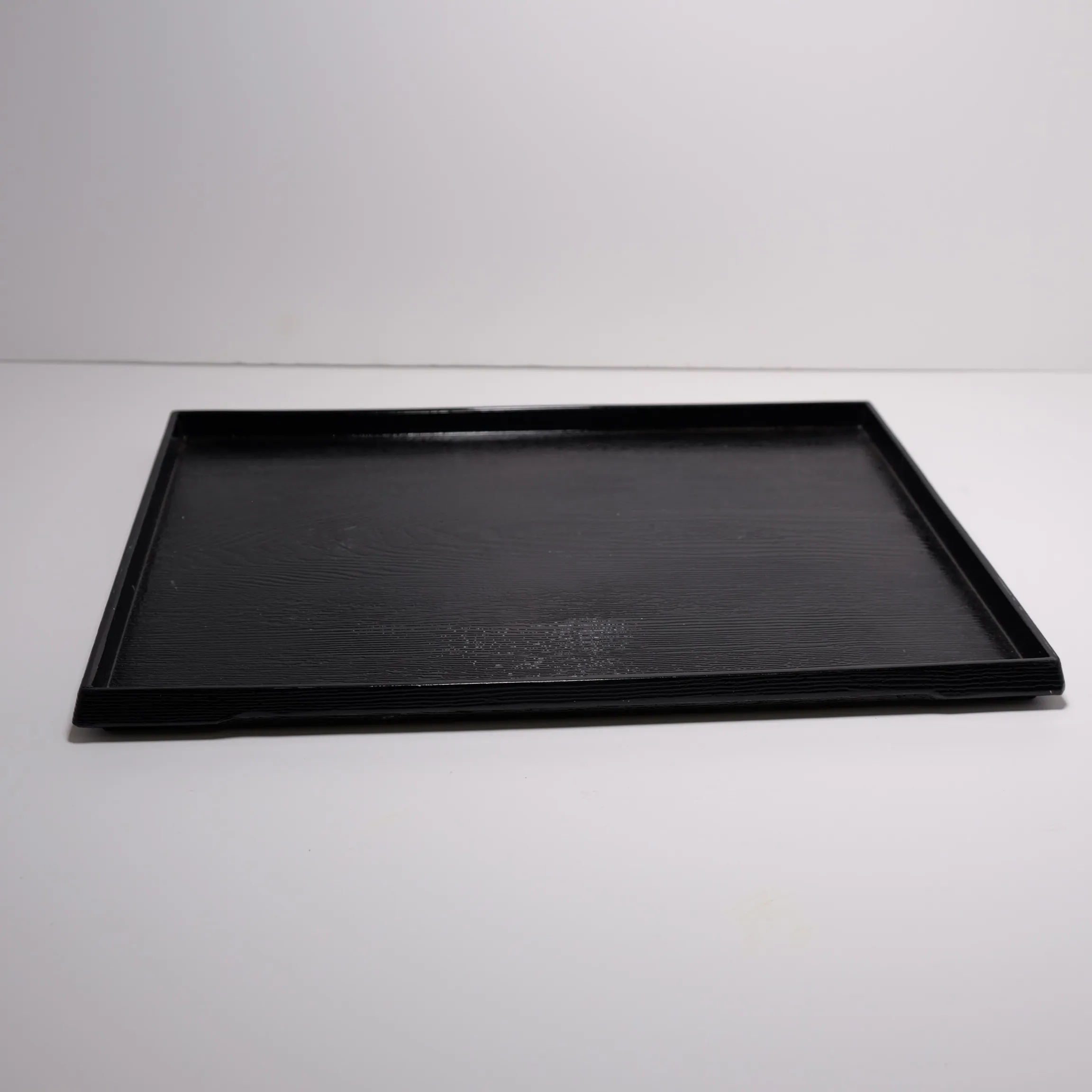 Decorative Tray - Black Wood