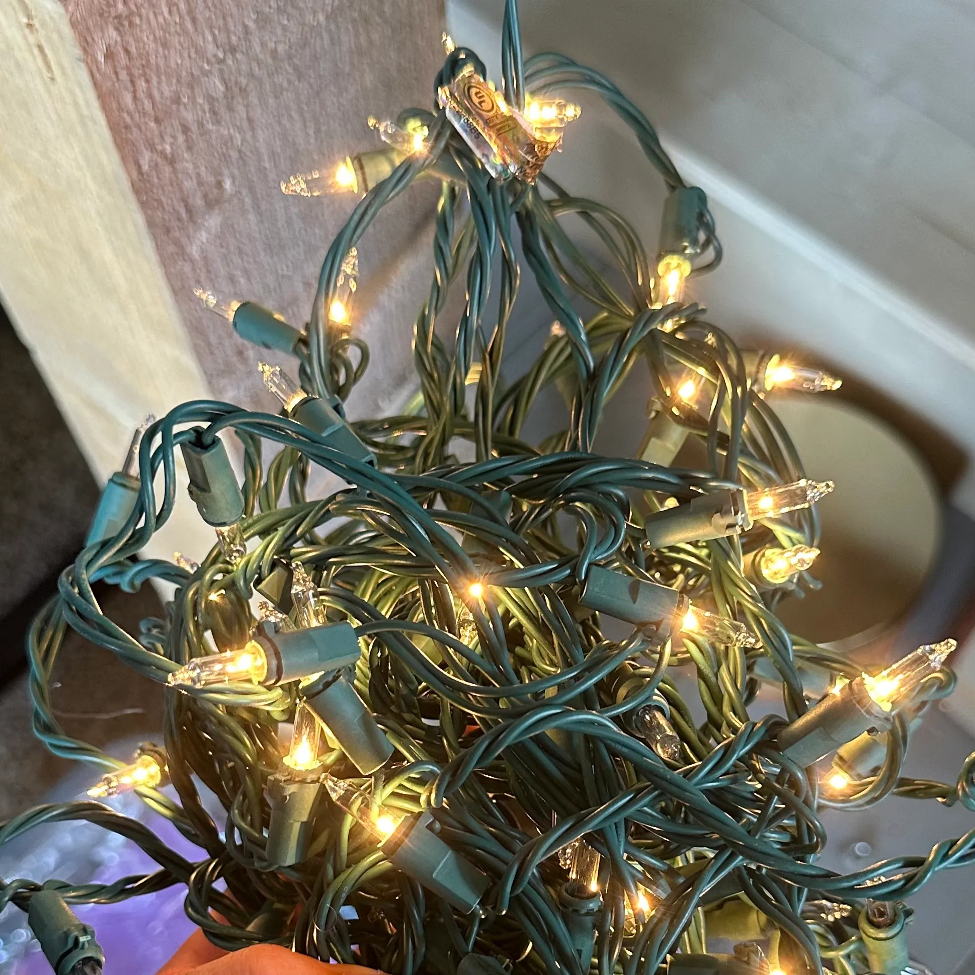 Christmas Lights - Warm White - 26' Long