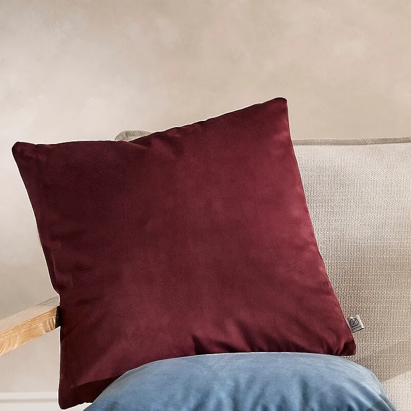 Throw Pillow - Burgundy