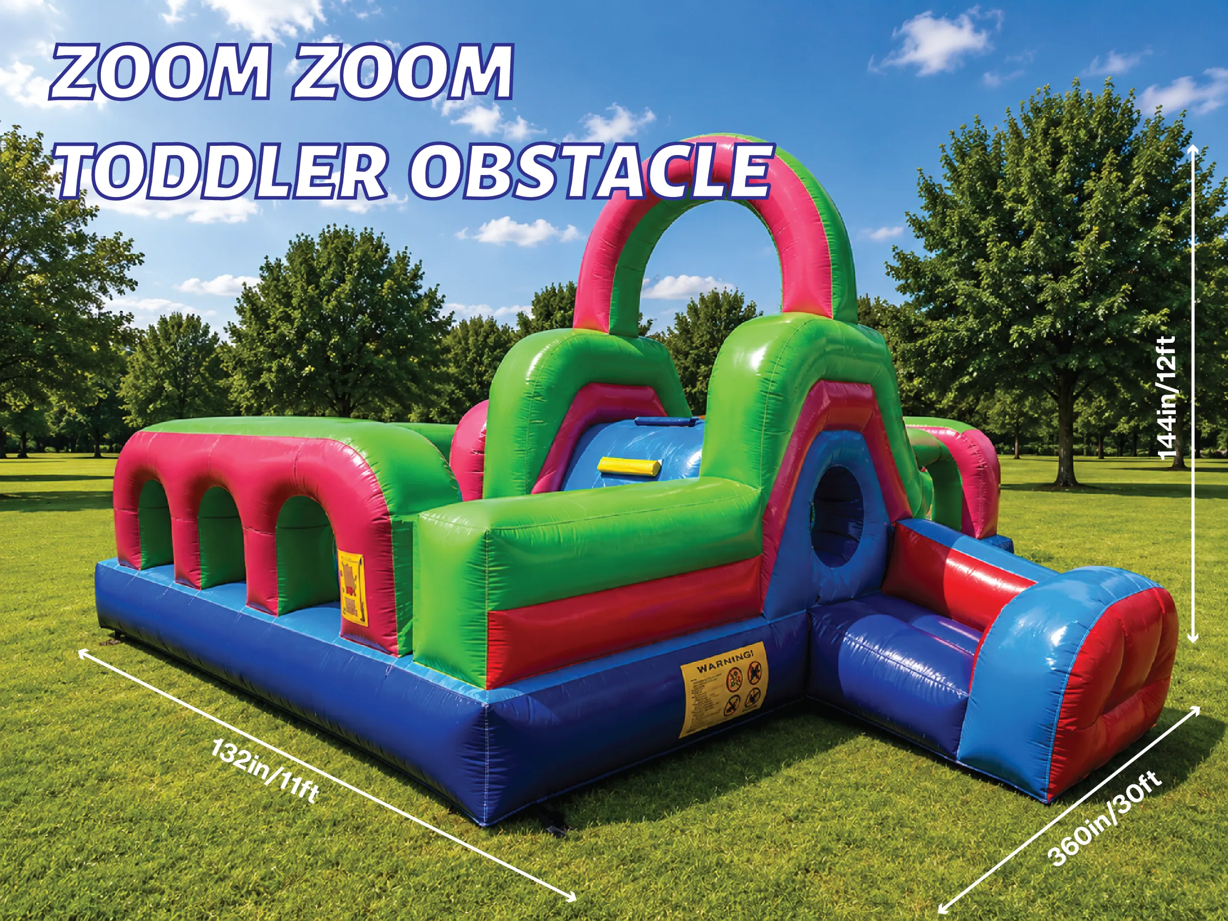Zoom Zone Toddler Obstacle