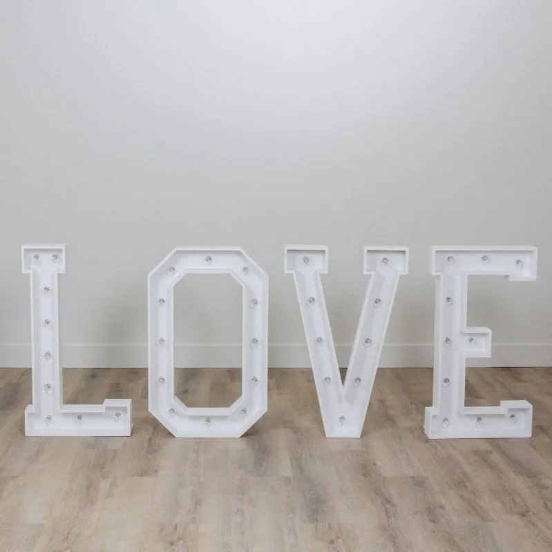 LOVE Marquees Letters