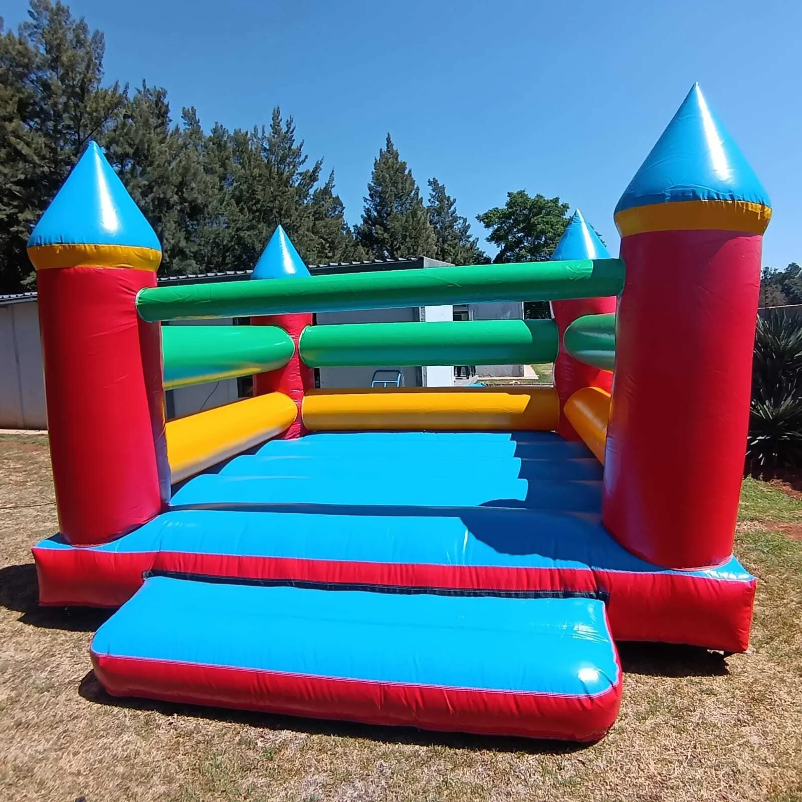 Multi Color Jumping Castle 3.75m X 3.75m