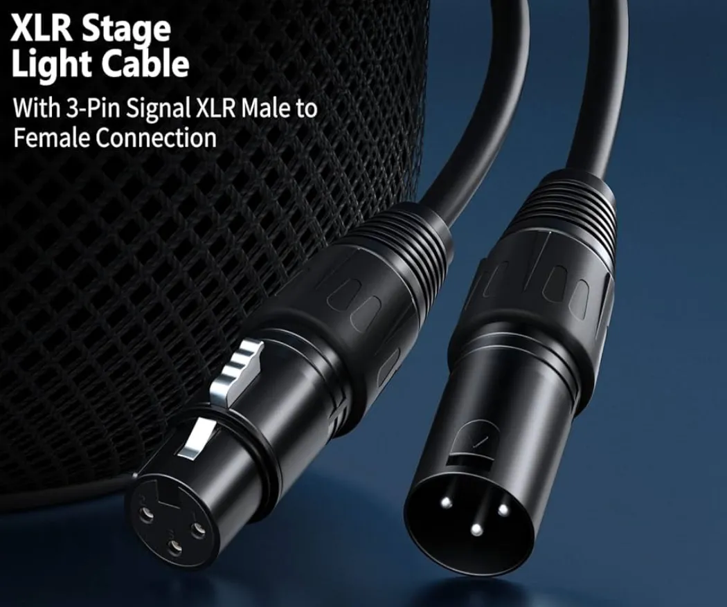 XLR/DMX Lighting Cables