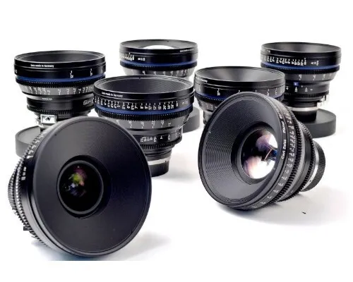 Cinema Zeiss CP2 6 lens set (15, 25, 35, 50, 85, 135)