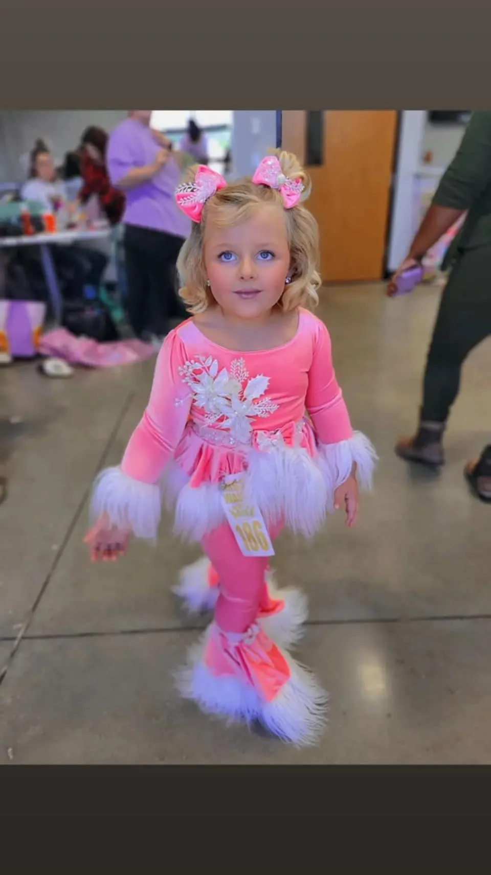 Pink And White Winter Wear