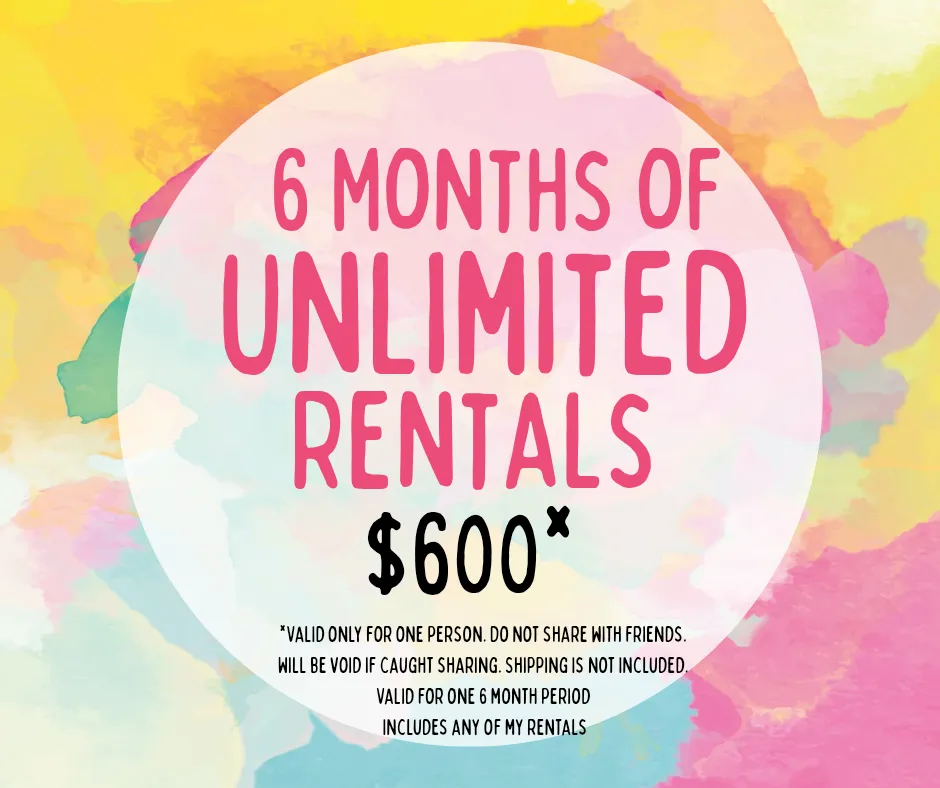 Unlimited Rentals for 6 months