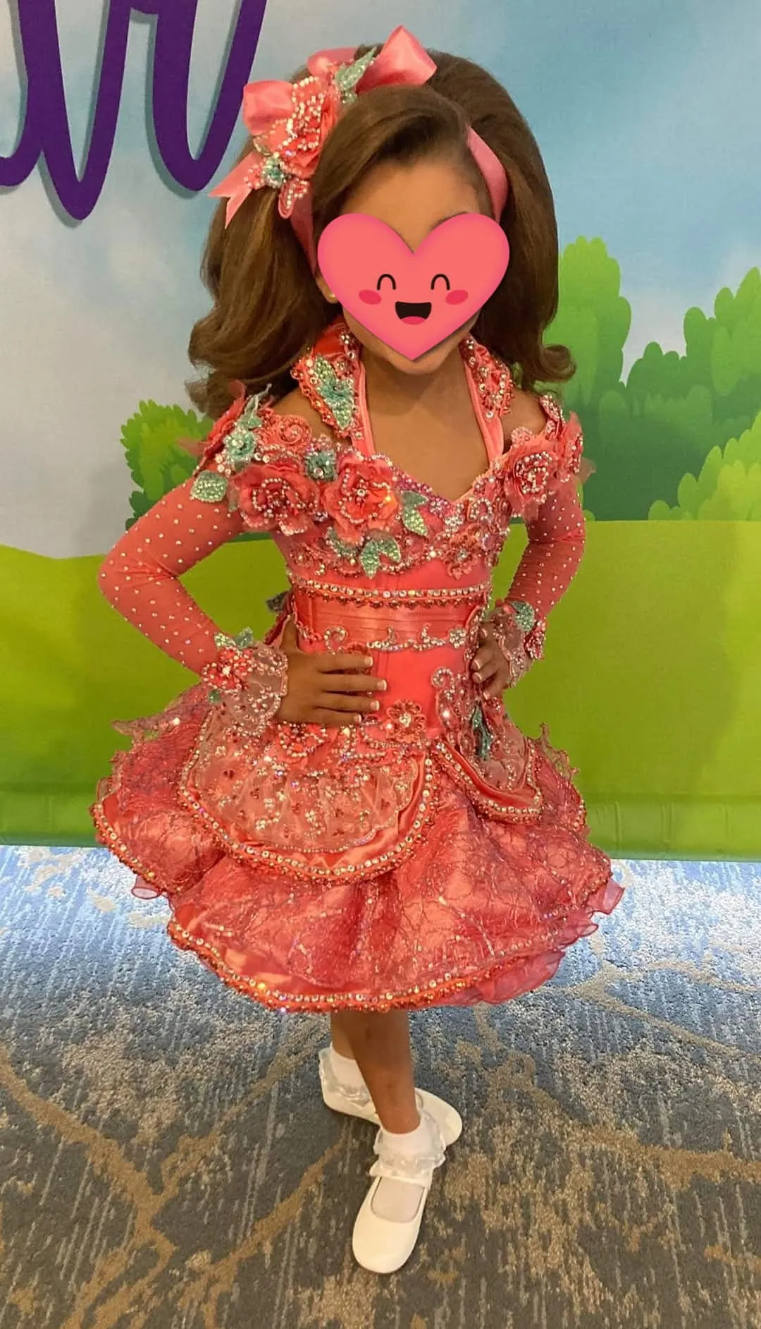 Teresea Yee Coral Glitz 