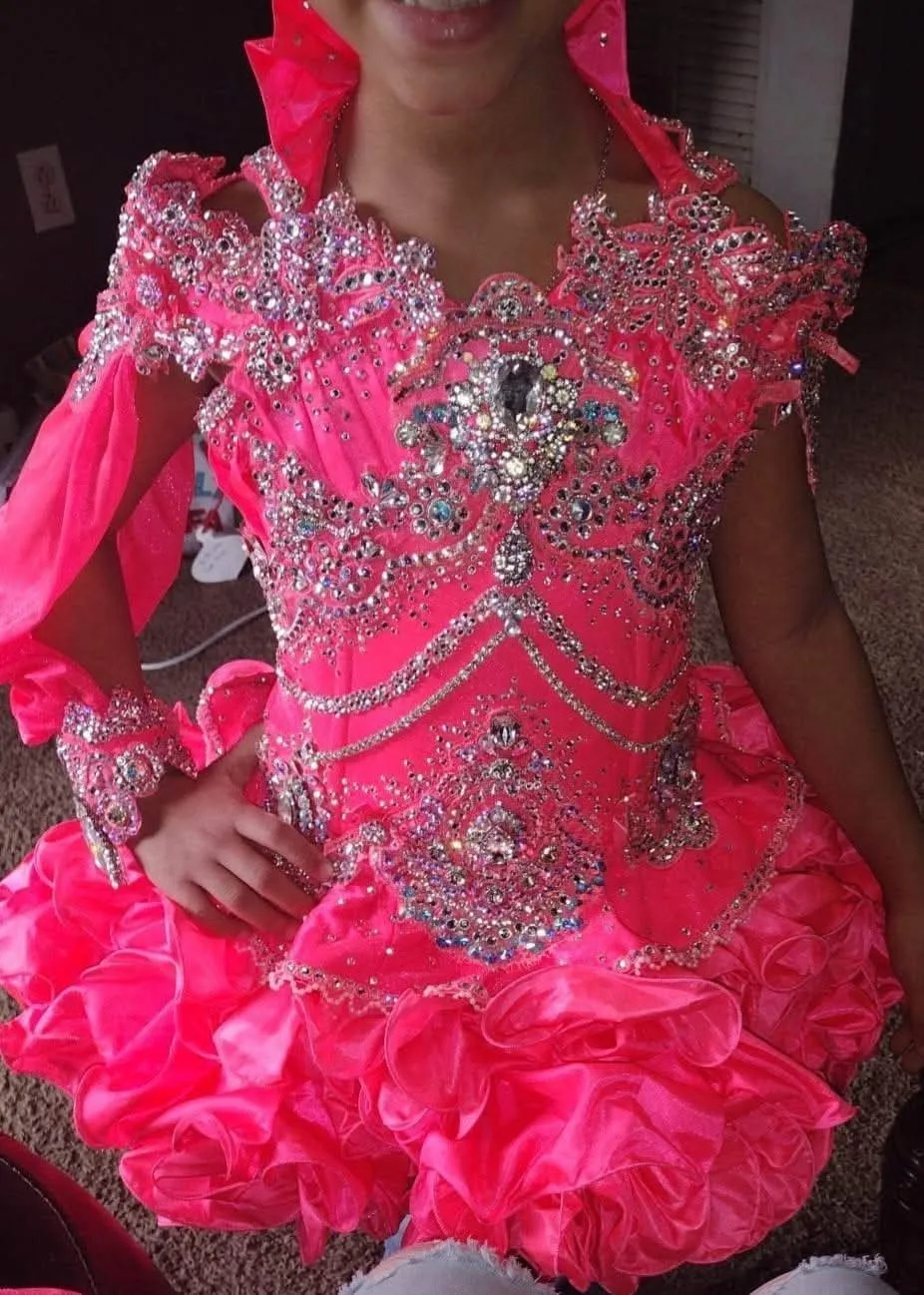 Hot Pink Lacey Jowers 