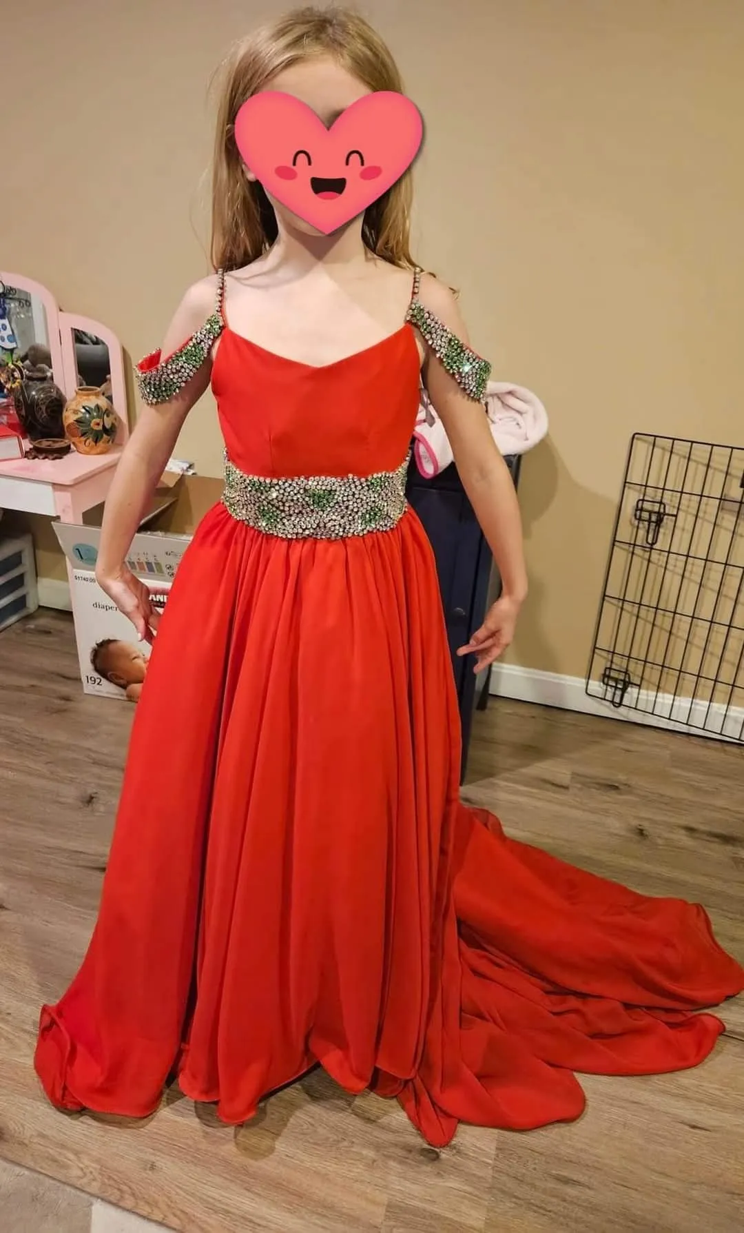 Red One More Couture Gown 