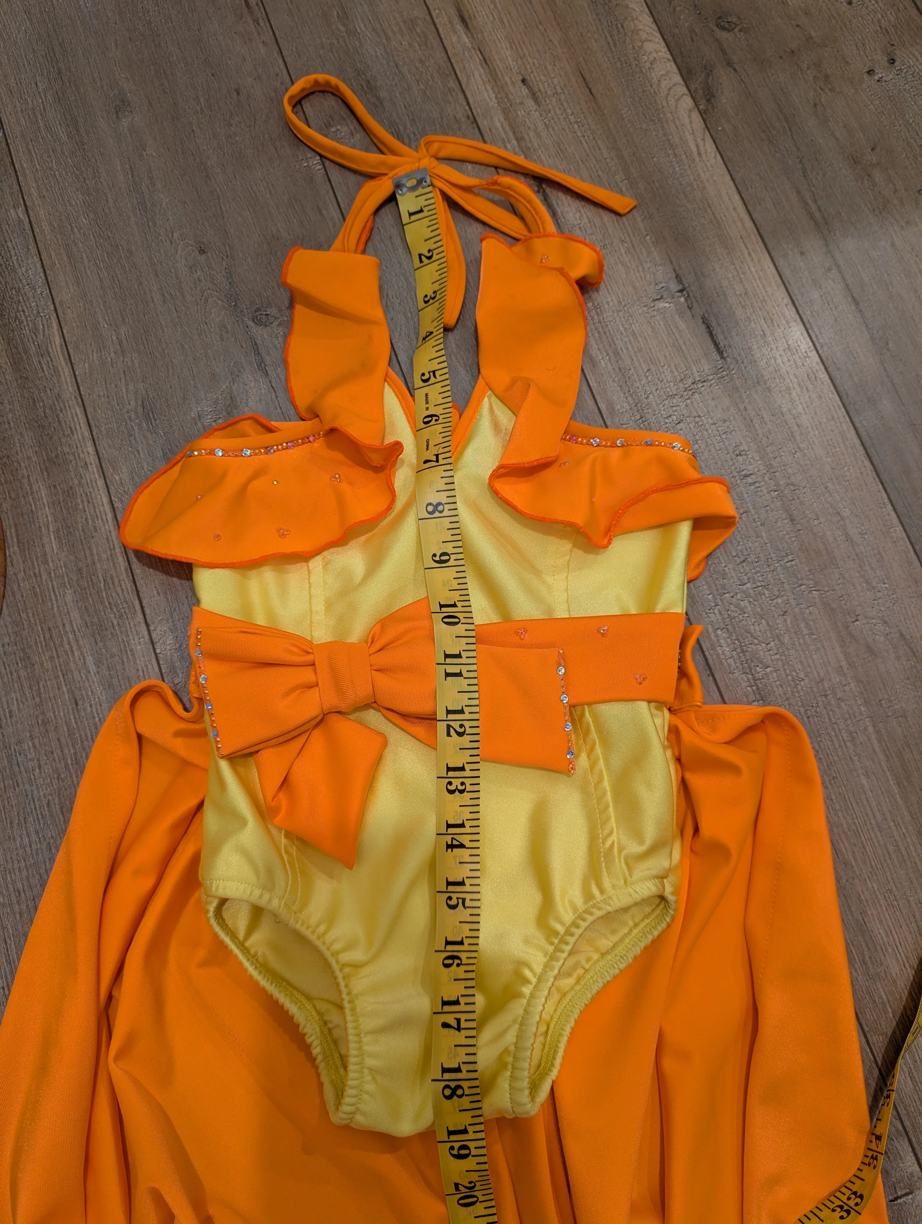 Orange and Yellow Swim