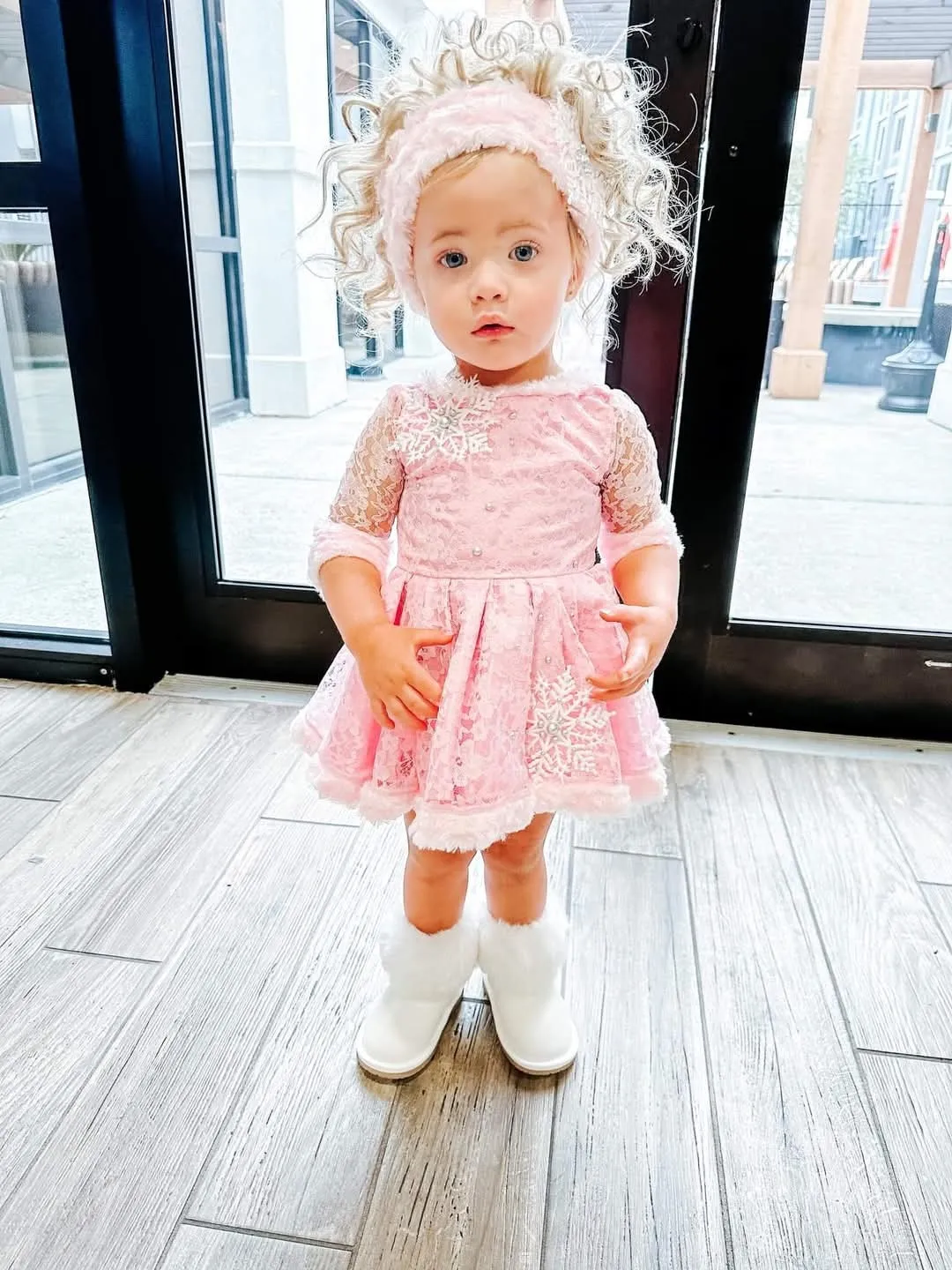 Light Pink Winter Wear 