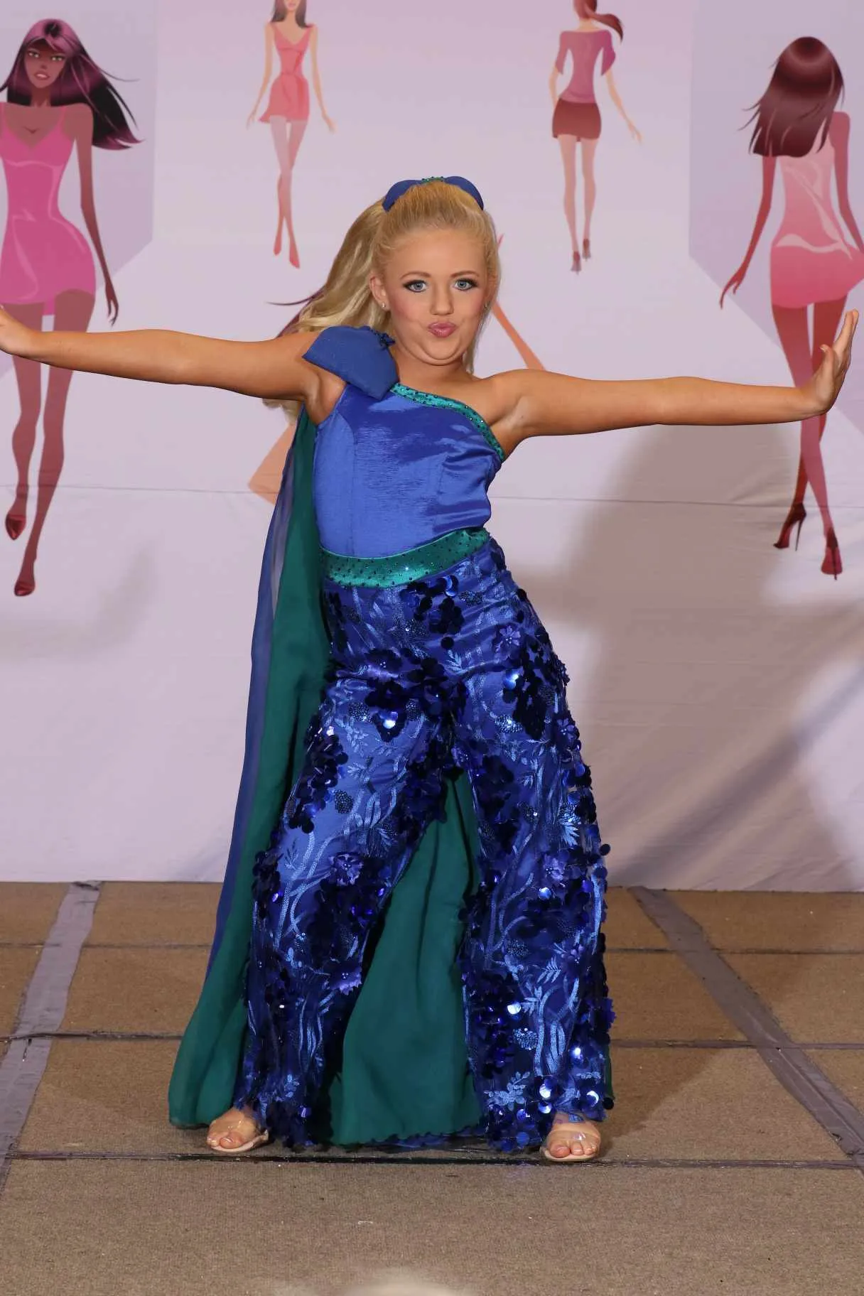 Royal Blue Fun Fashion 