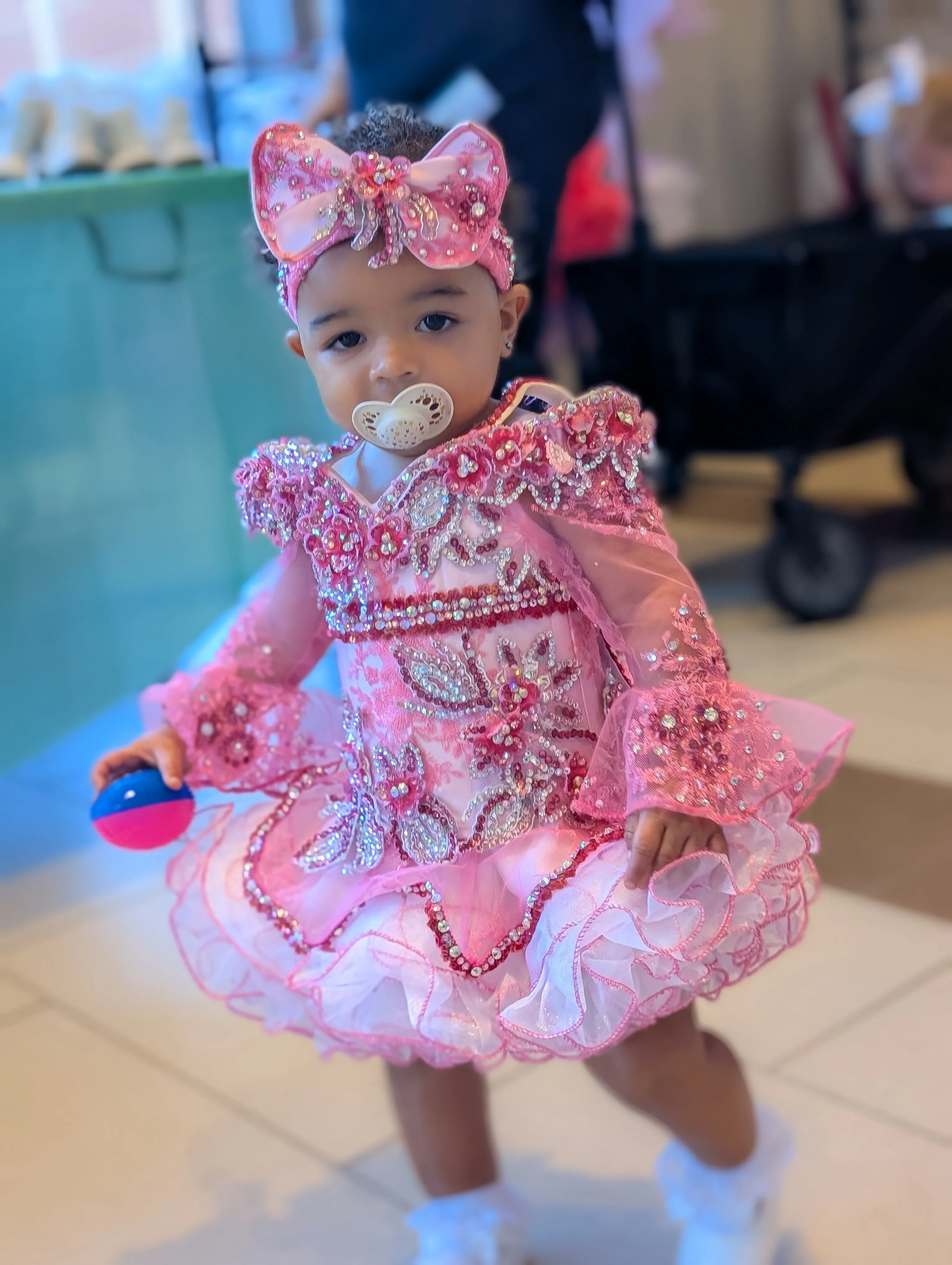 Pink and White Teresea Yee