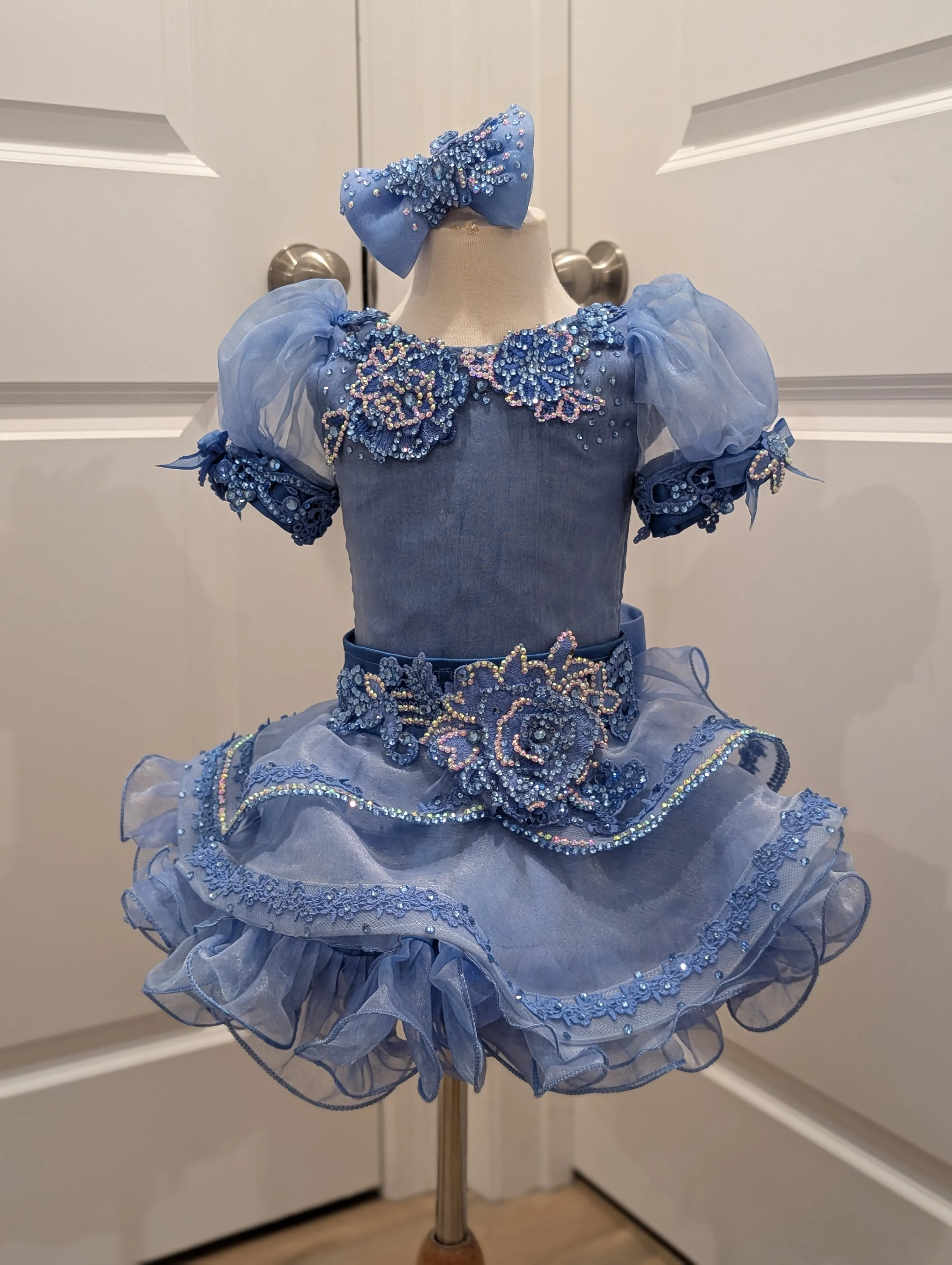 Blue Glitz Dress