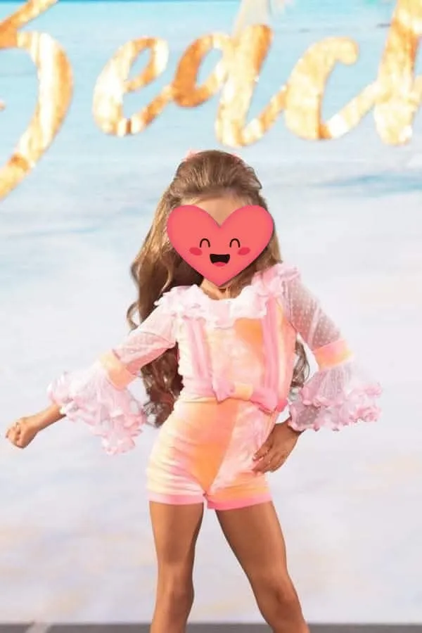 Neon Pink and Orange