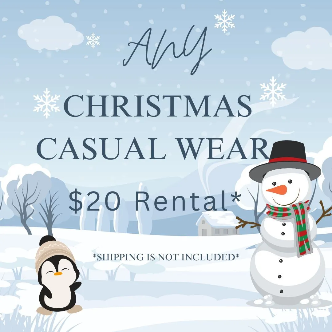 $20 Christmas/Winter Rental 