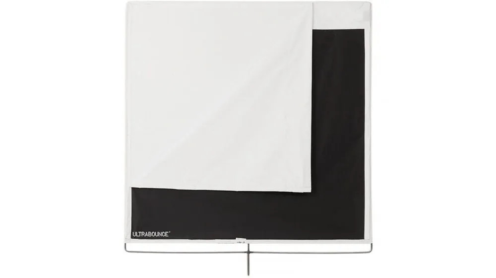 40 x 40 ULTRABOUNCE Floppy with Pocket Black and White (Ultraflop)