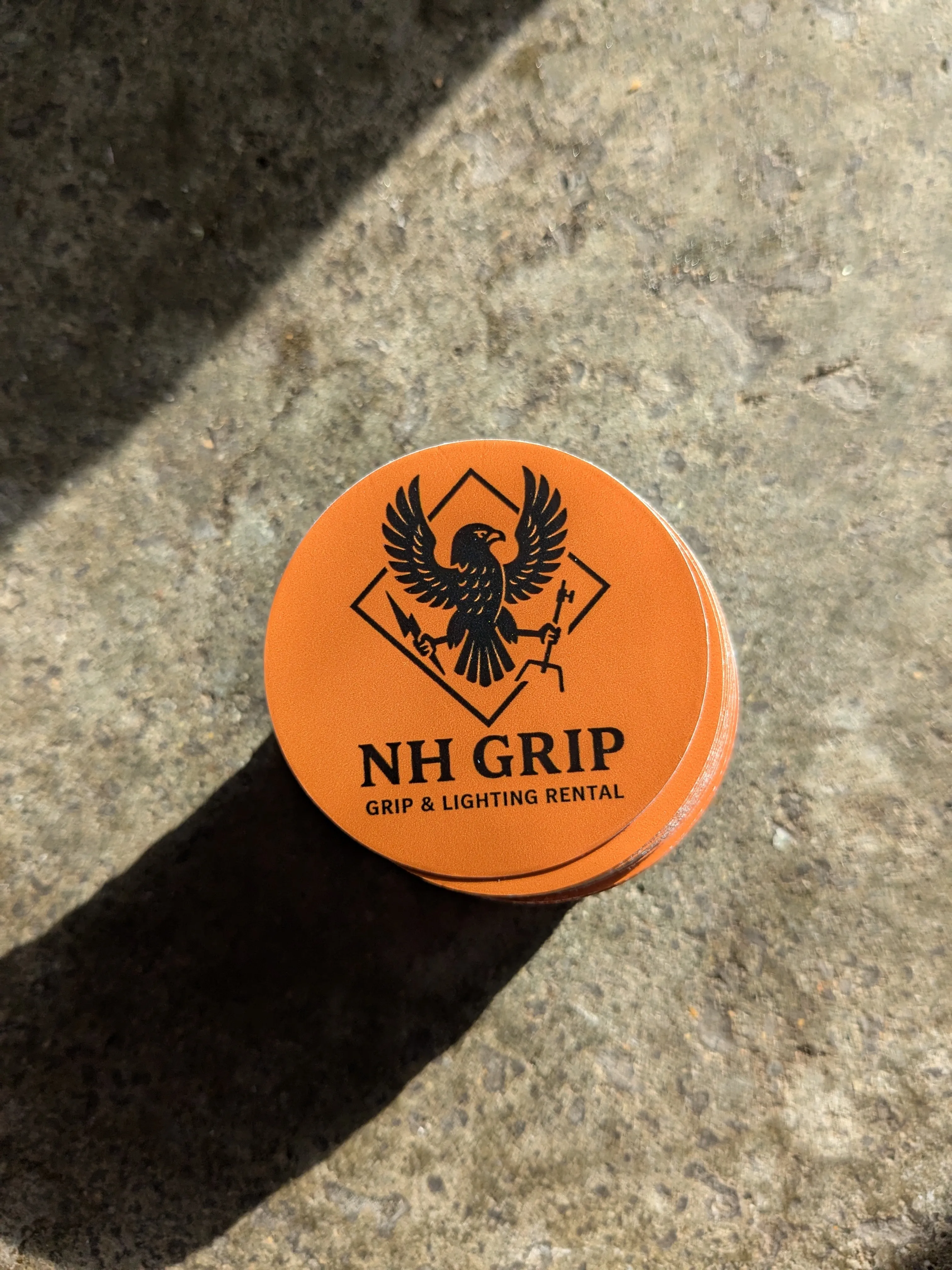 NH Grip & Electric Logo Sicker