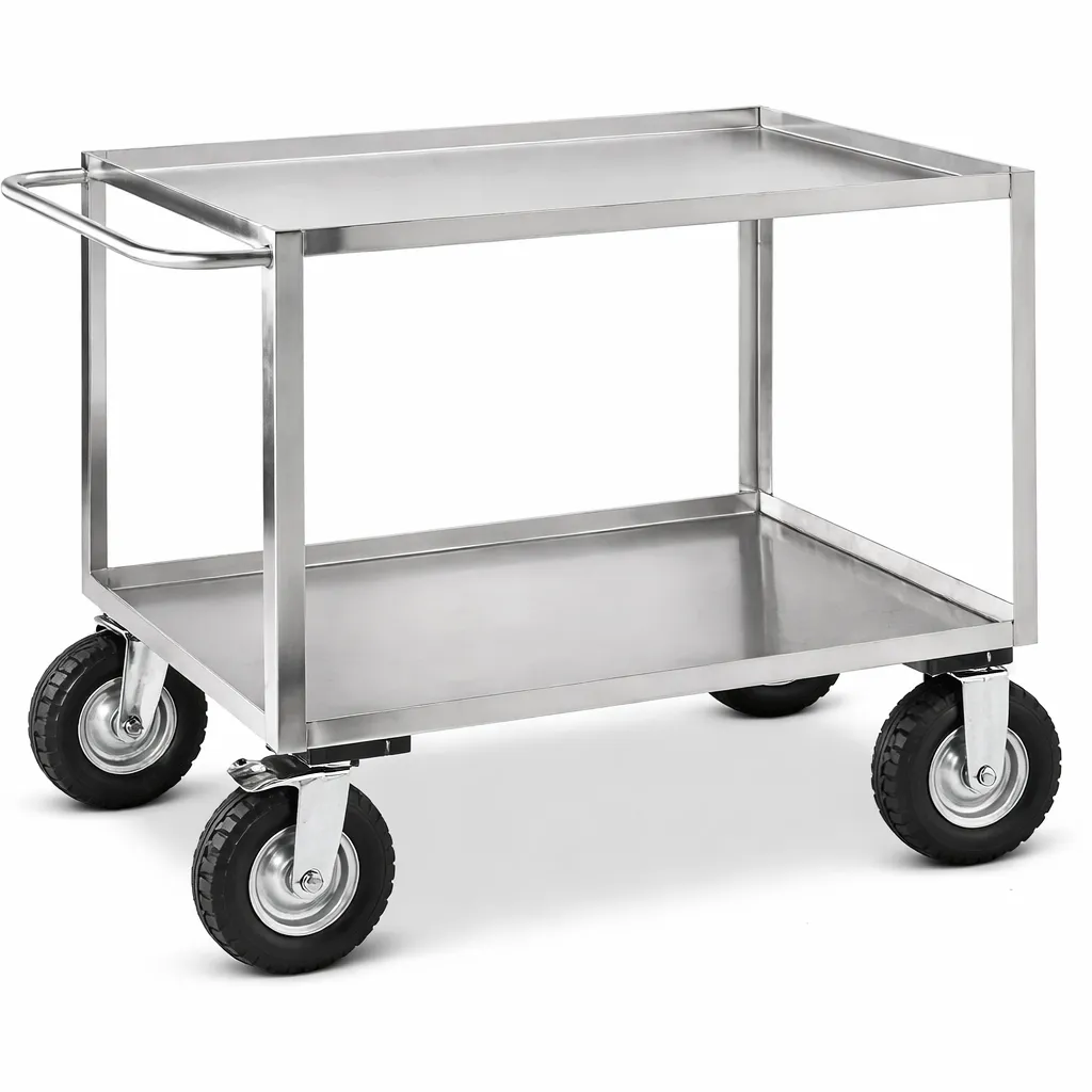 Senior Camera Cart - Stainless Lightweight