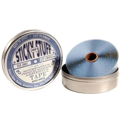  Joe's Sticky Stuff Clear Double-Sided Adhesive Tape (1/2" x 20')