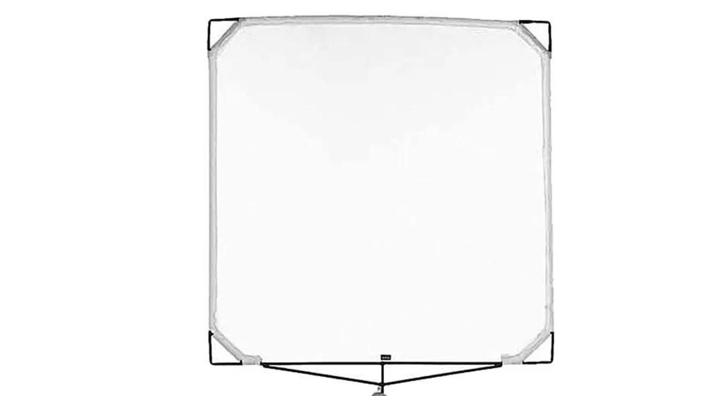 Solid Frame Scrim - 48 x 48" - White 1/4 Stop China Silk