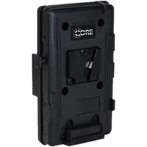 Gold Mount to V-Mount Adapter Plate with D-Tap