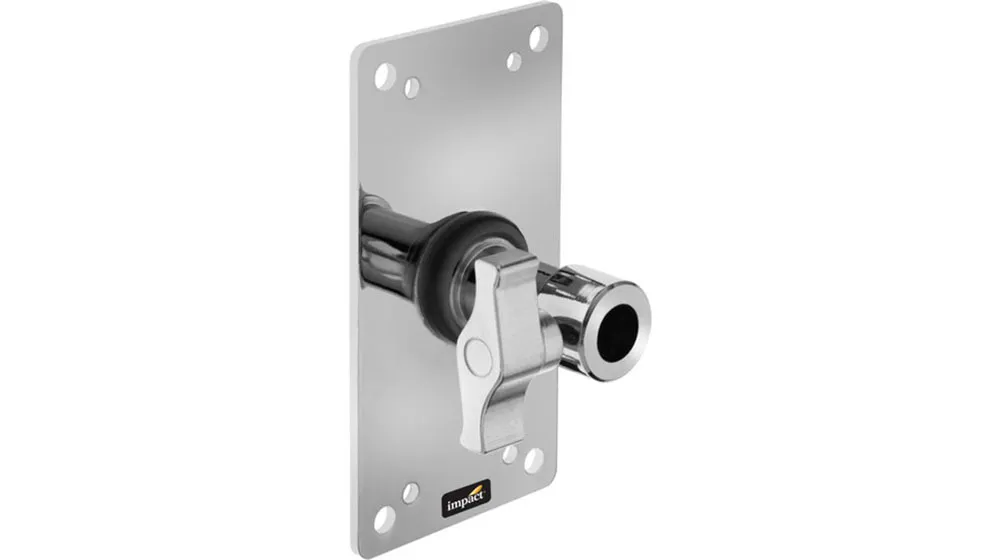 Wall Plate with baby 5/8" Locking Receiver 2K Pigeon Plate