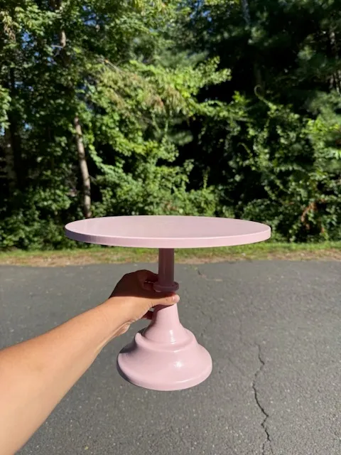 Pink 3-Piece Cake Stand Set