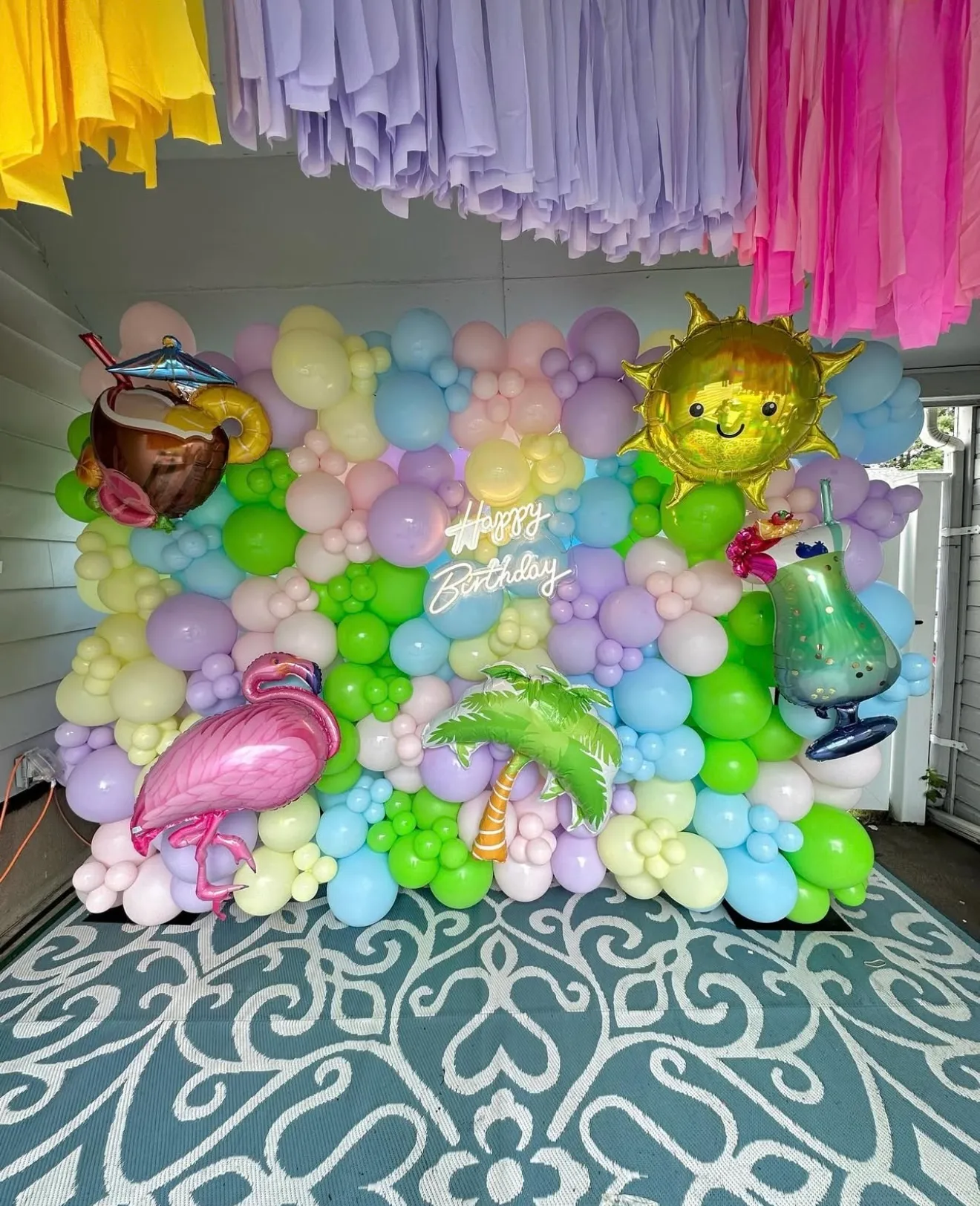 Happy Birthday LED Light