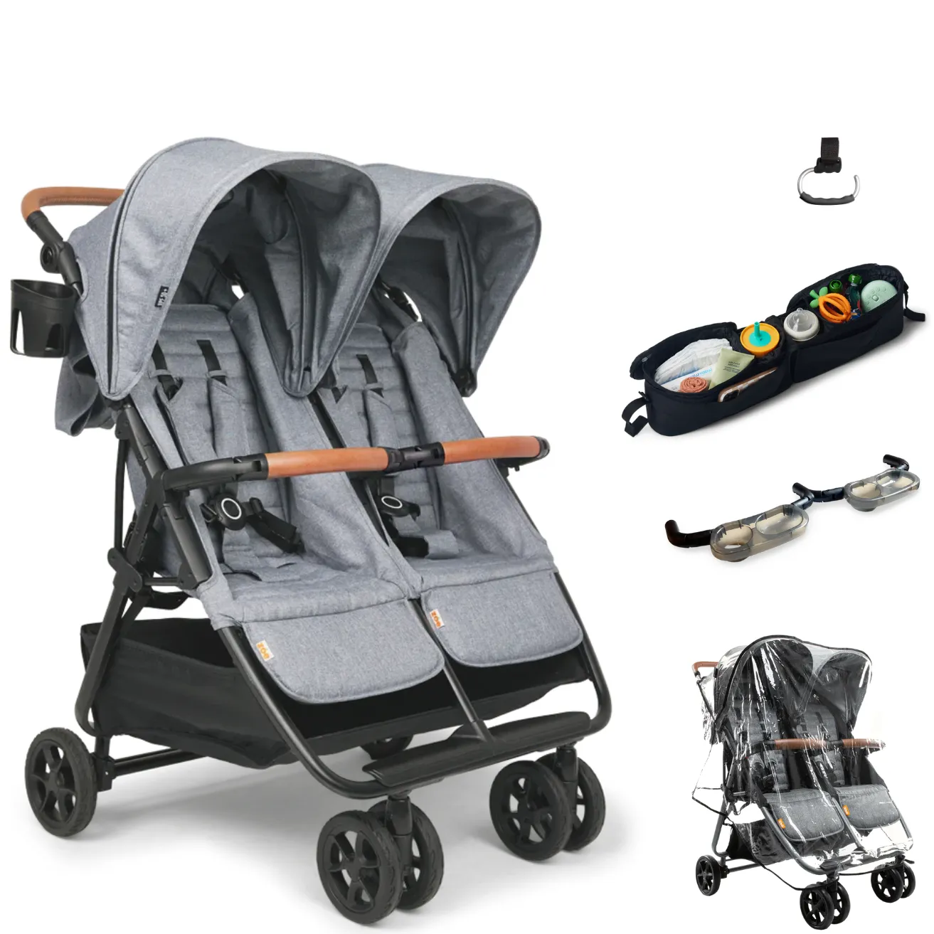 ZOE Double Stroller (Disney Approved)