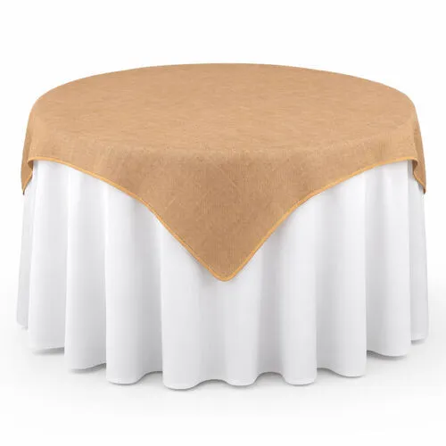 Burlap Table Toppers